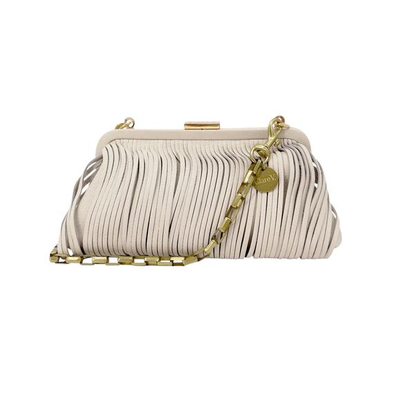 CLARE V. Fran Fran Bag in Cream - Picture 1 of 16